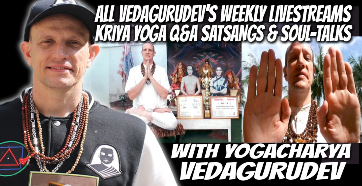 🙏All 2025 Live Weekly Satsangs Kriya Yoga School