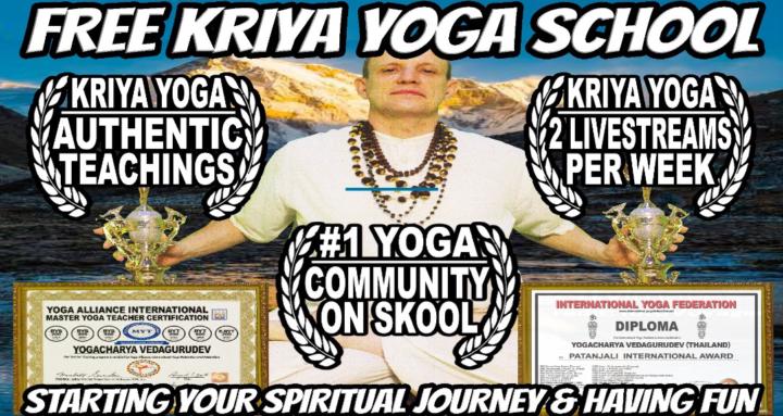 🧘‍♂️Free Kriya Yoga School
