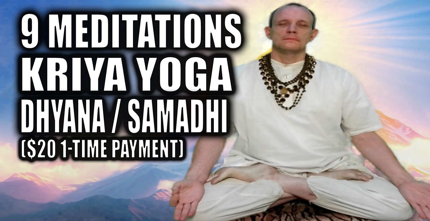 🕉️🙏 9 Kriya Yoga Meditations (Kriya Yoga Dyhana)