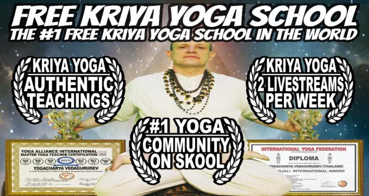 🧘‍♂️Free Kriya Yoga School