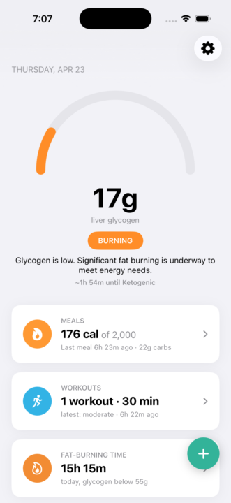 Calories fitness