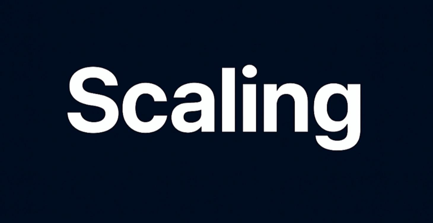 Scaling Course 1.0