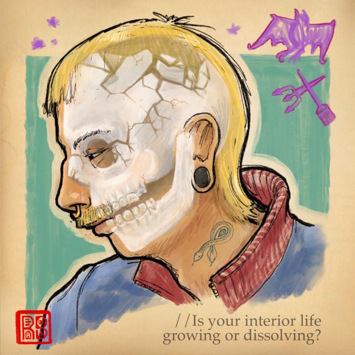 Is your interior life growing or dissolving?