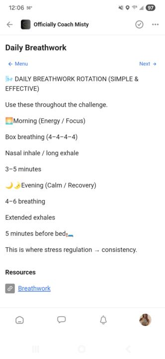 DAY 3 Check-In and thought Prompt!