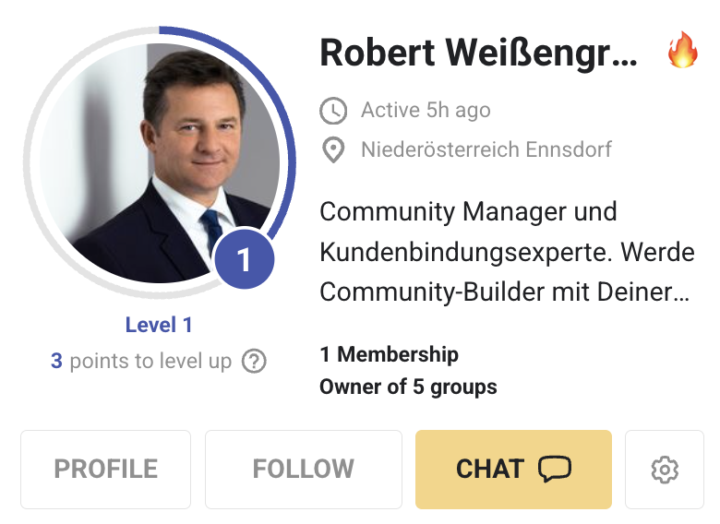 🎯 Willkommen Robert – Ready to make moves?