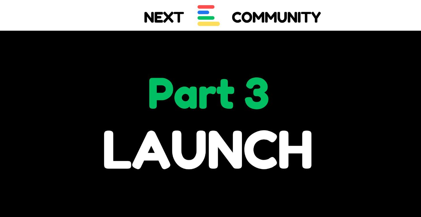 Launch: Get Your First Sale/Client