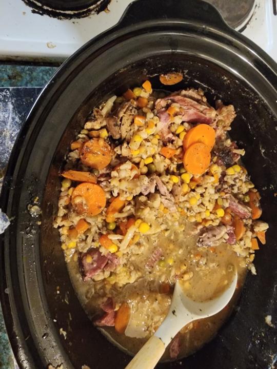 Our bacon hock soup