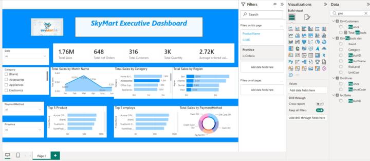 First Dashboard 