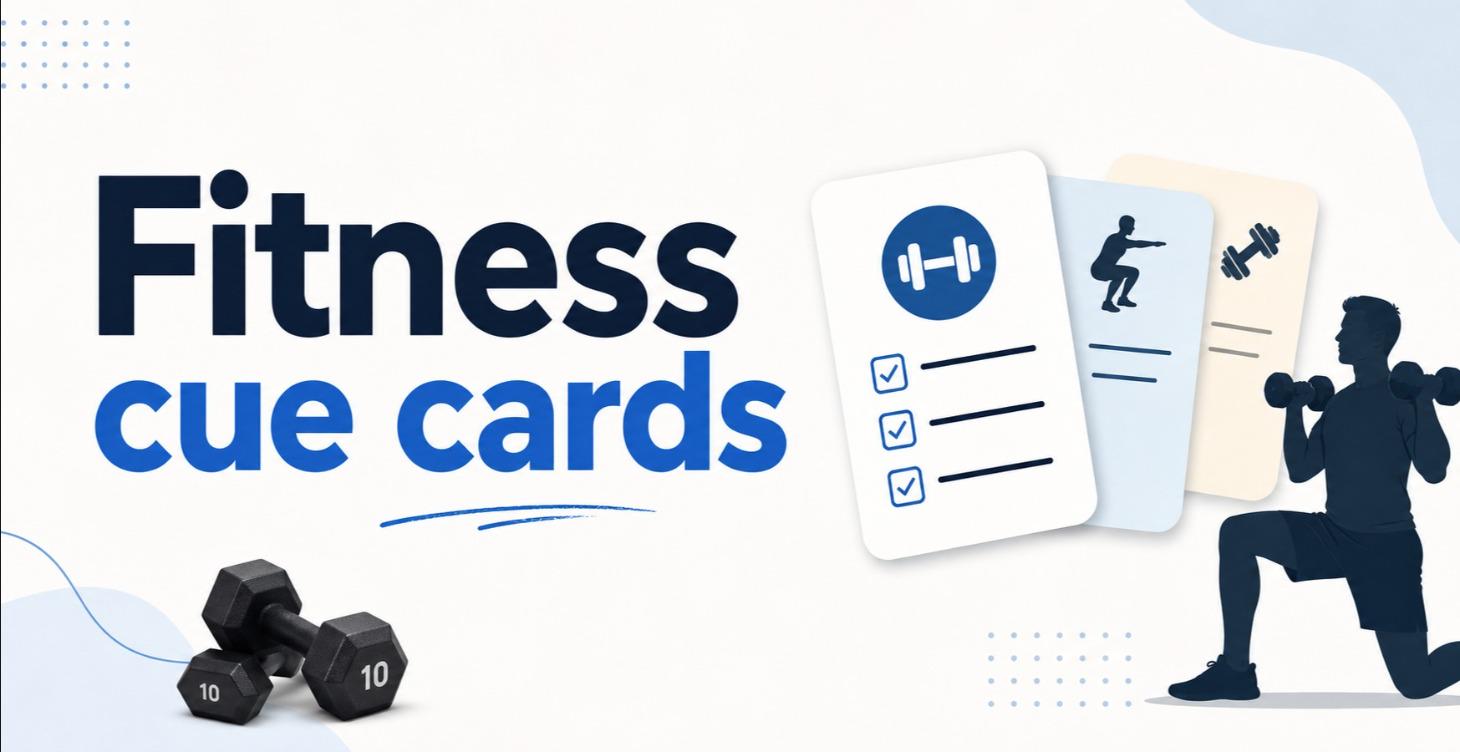 Fitness Cue Cards