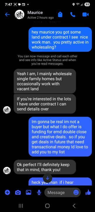 Cold outreach warmup complete