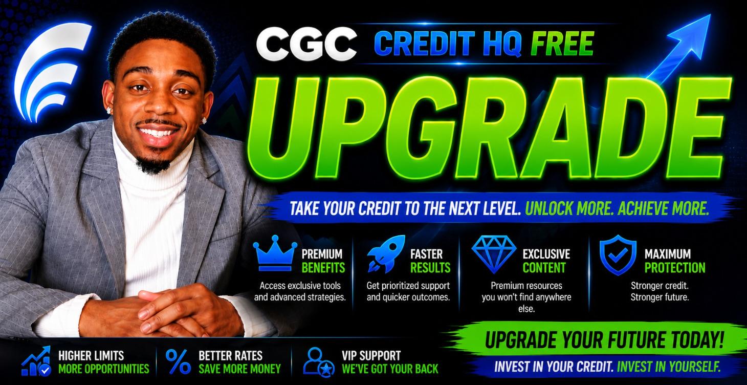 UPGRADE TO PAID CGC CREDIT HQ GROUP