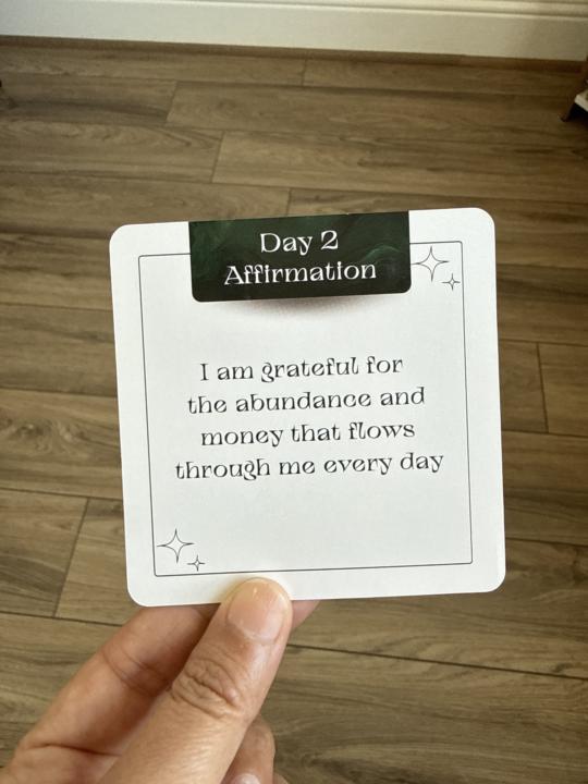 Affirmation of the day
