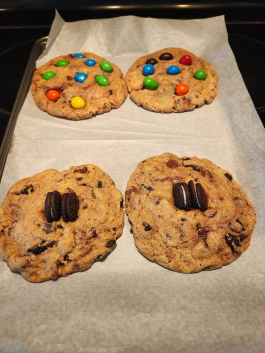 Baked right out of the oven 