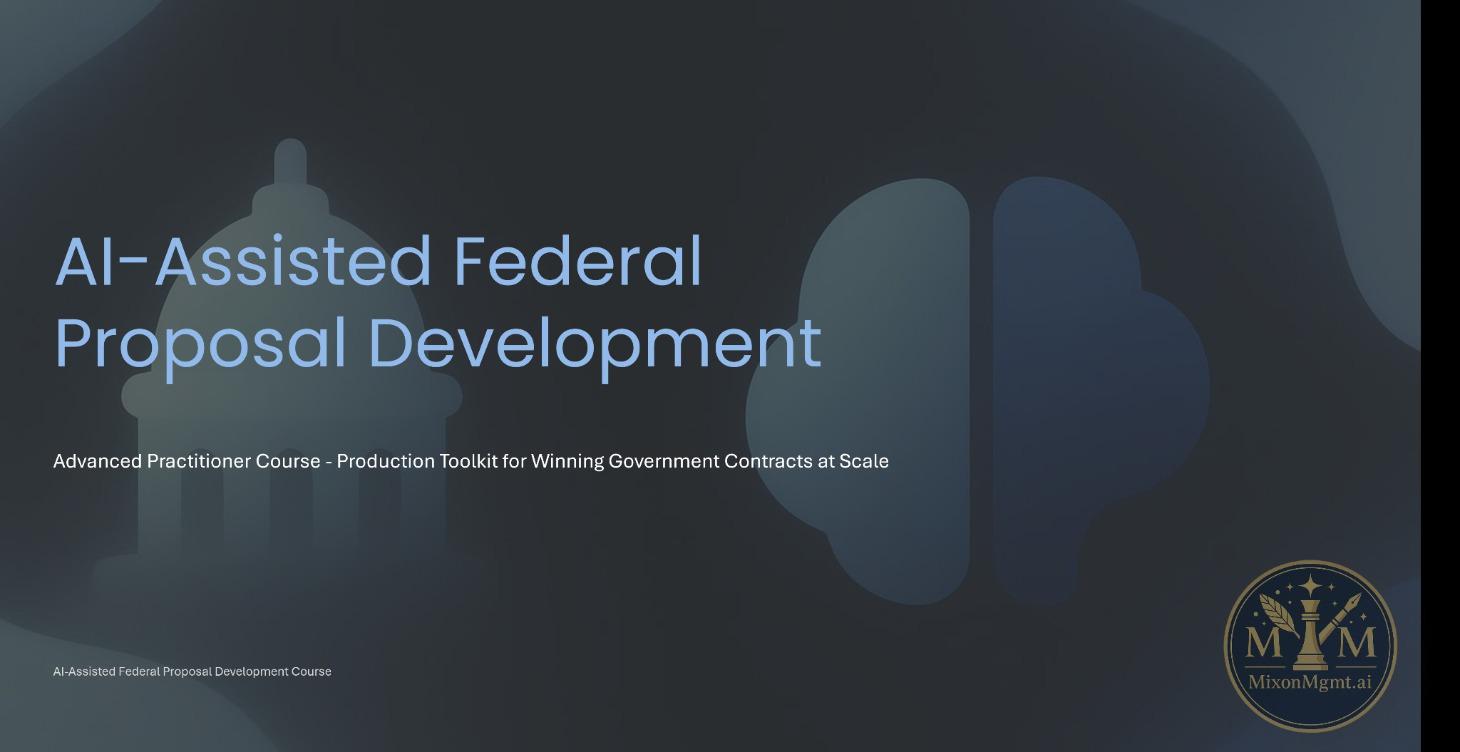 (ADVANCED) AI-ASSISTED PROPOSAL DEVELOPMENT