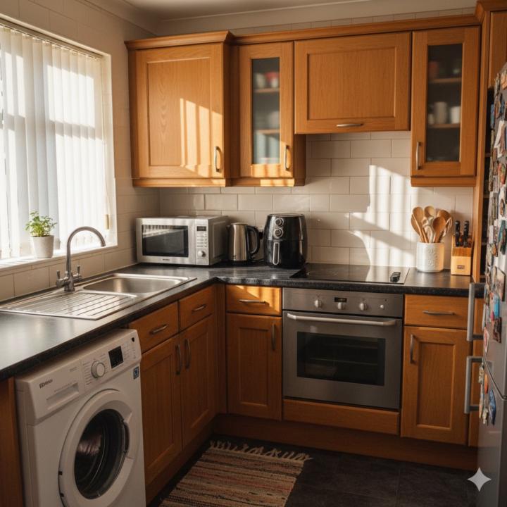 🍳✨ Cozy Home Kitchen Scene 🏡☀️