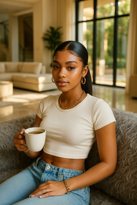 Golden Morning in the Mansion ☀️✨