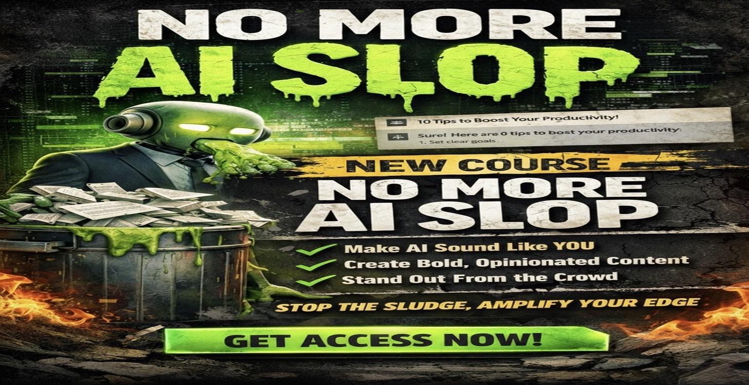 No More Ai Slop