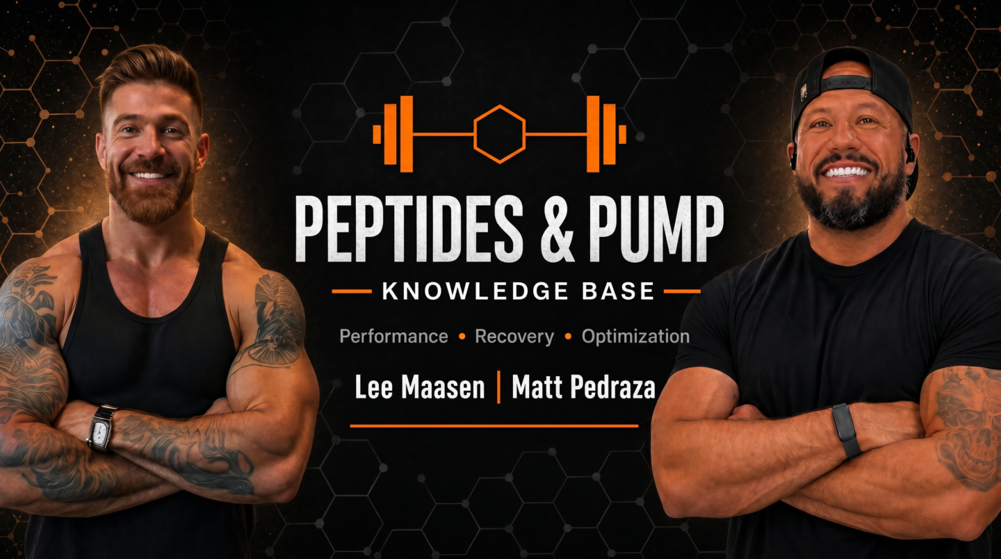 Peptides & Pump Knowledge Base