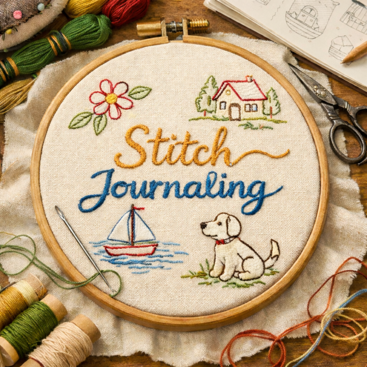 Who Would Like to do A 'Stitch-Journaling Sampler' in March?