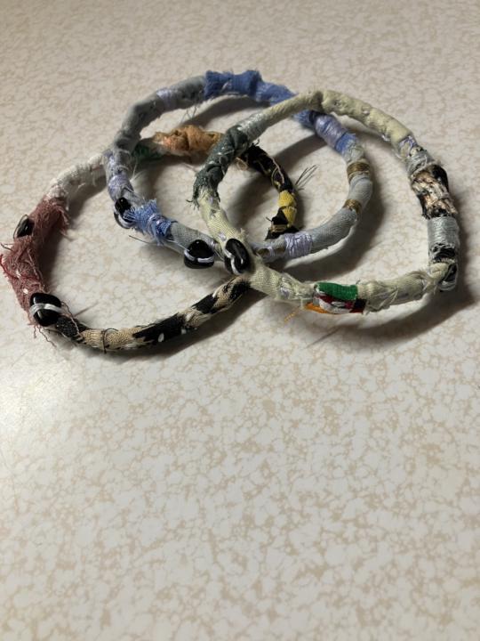Fabric Bangles