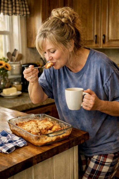 Peach Cobbler (The Southern Way, Bless Its Heart)