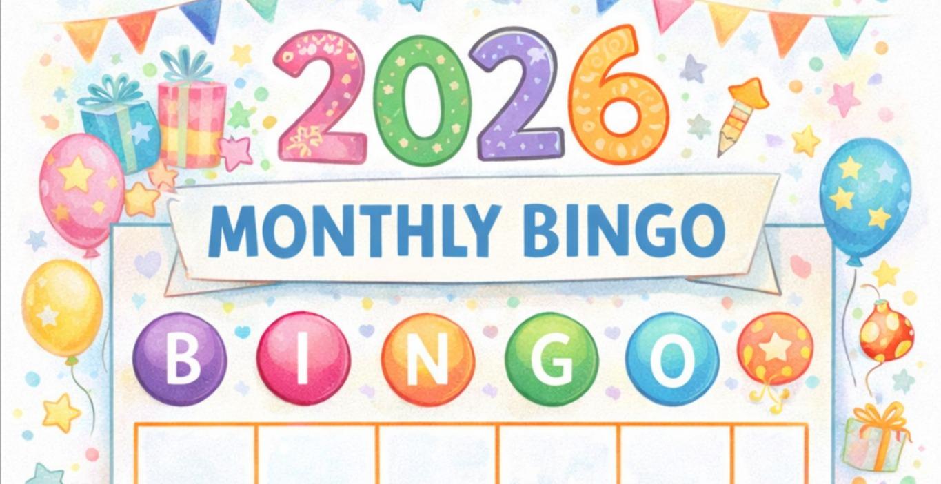 2026 Monthly Bingo