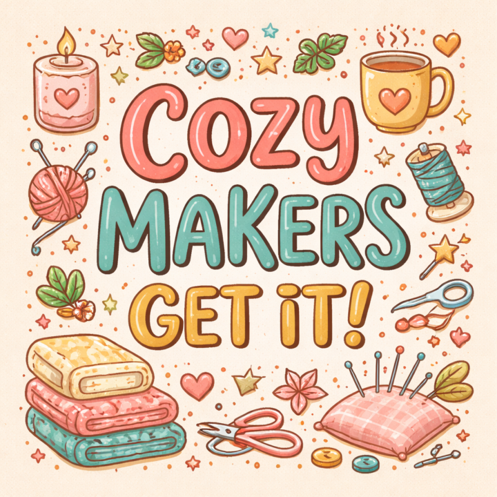Cozy Makers Get It!
