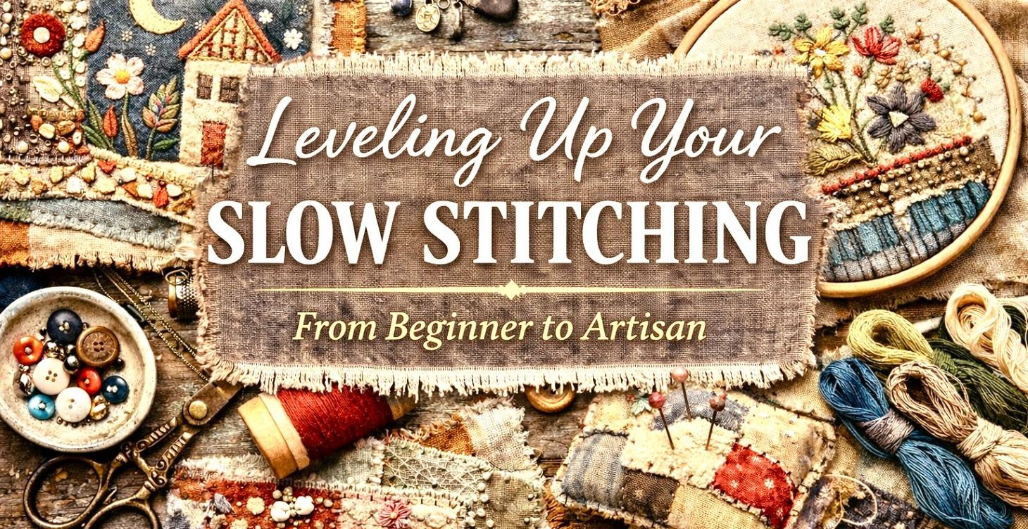 (Ongoing) Level Up Your Slow Stitching