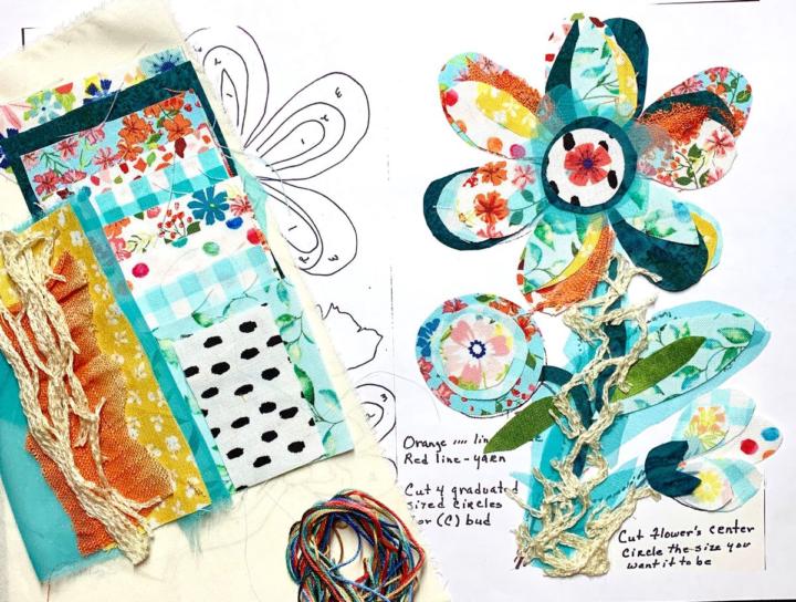 Need a small slow stitch project?