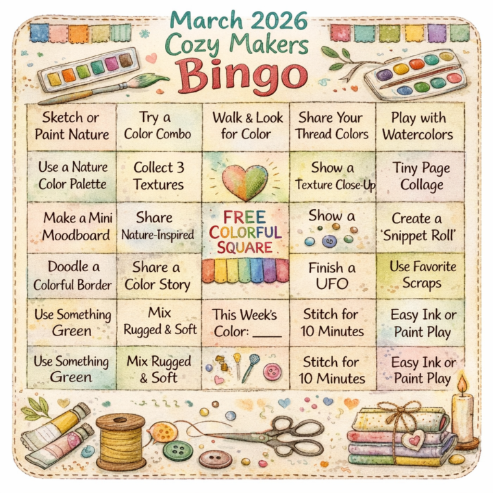 March Bingo Card 