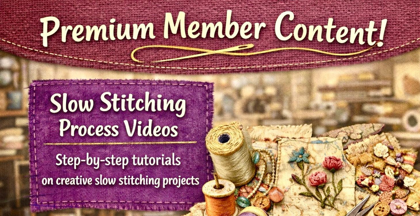 Slow Stitch Studio — Premium Process Videos