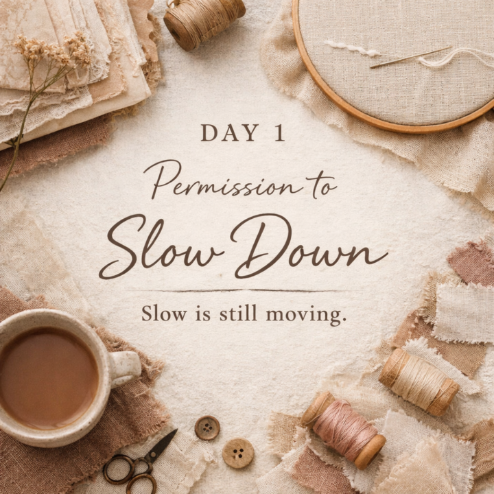 Cozy Reset Week  A 7-Day Gentle Self-Care Series for Us