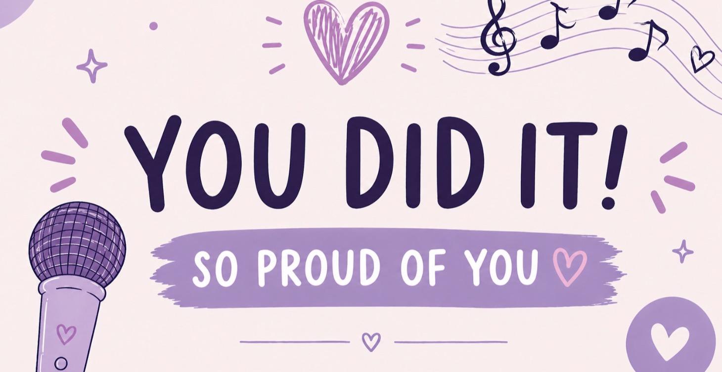 End of Week 1 🥳 You Did It! 🥳