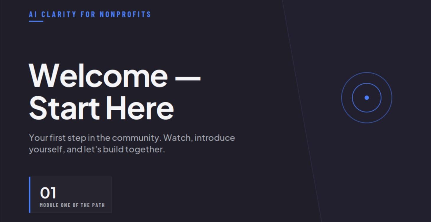 Welcome - Start Here