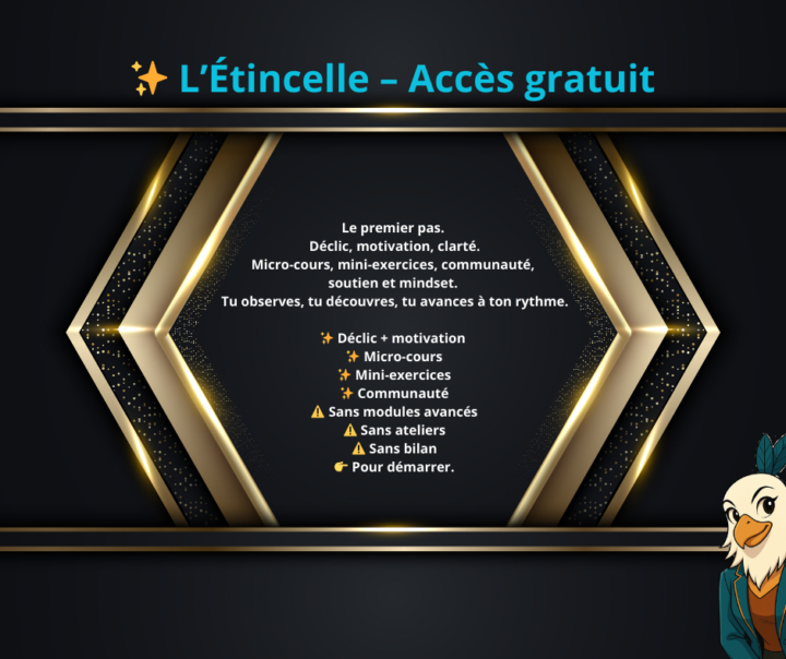 ✨De l'étincelle à l'envol