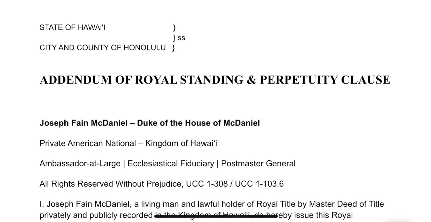 BONUS* ROYAL LIVES CLAUSE - ARE YOU ROYAL?