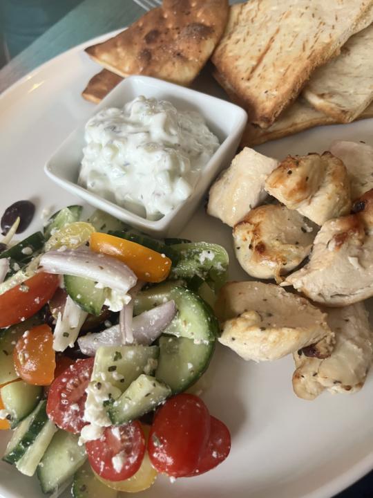 Bol grec au poulet