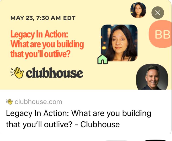 Clubhouse: Legacy In Action 