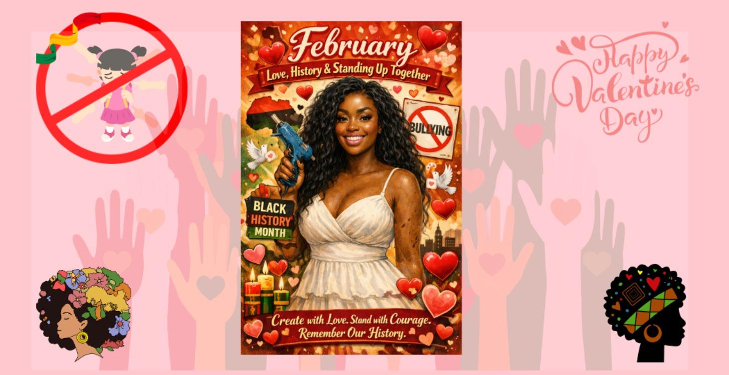 FEBRUARY Love, History & Standing Up Together 💖