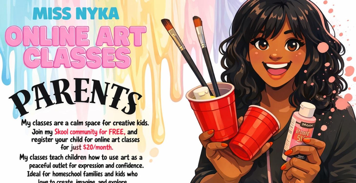 Miss Nyka's Art Class January 2026