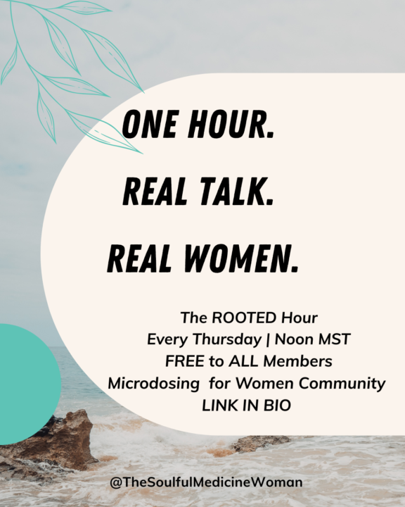The Rooted Hour Starts in 50 Mins...