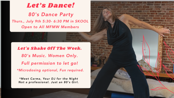Grab your leg warmers! Totally Tubular 80's Dance Party.