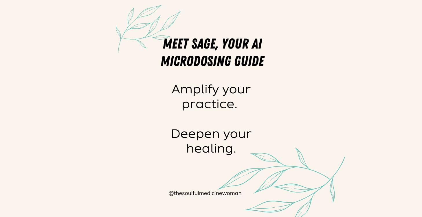 SAGE: Your AI Microdosing Guide