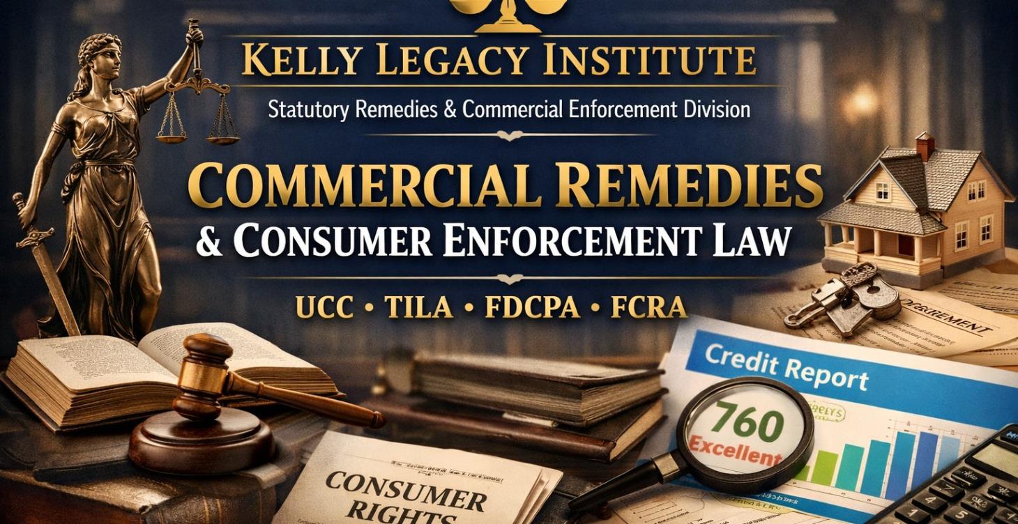 Commercial Remedies & Consumer Enforcement Law