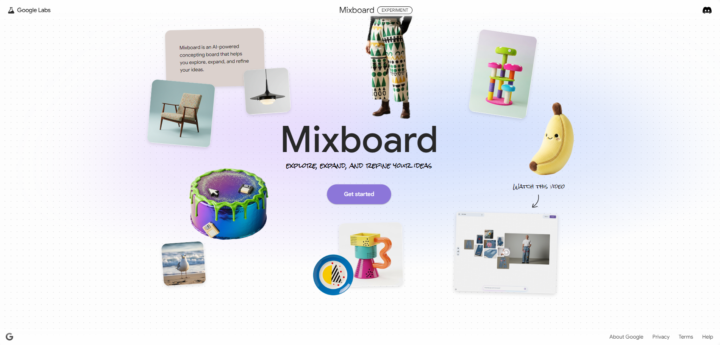 Mixboard của Google