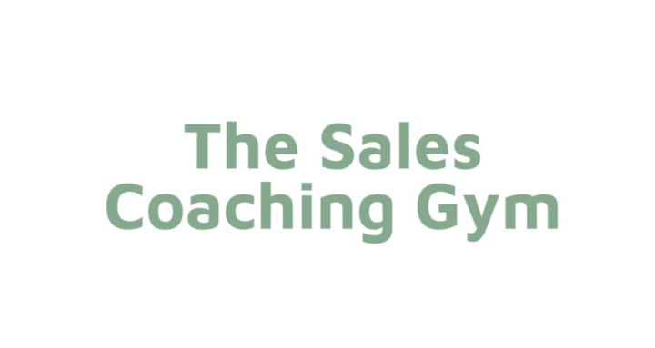 Sales Coaching Gym Community