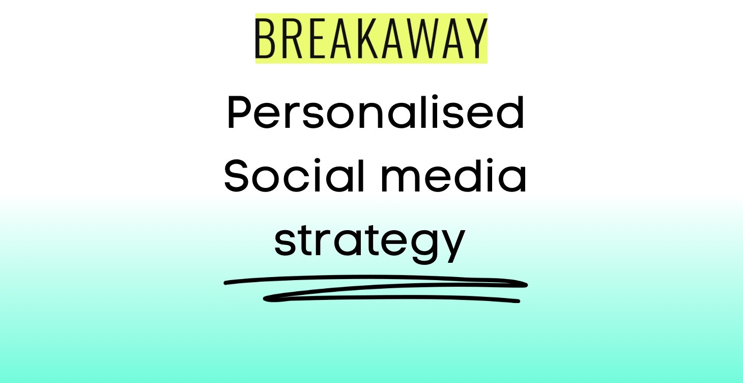 Personalised Monthly Social Media Strategy