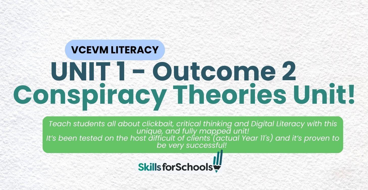 VM LIT Unit 1 - Outcome 2 - Conspiracy Theories