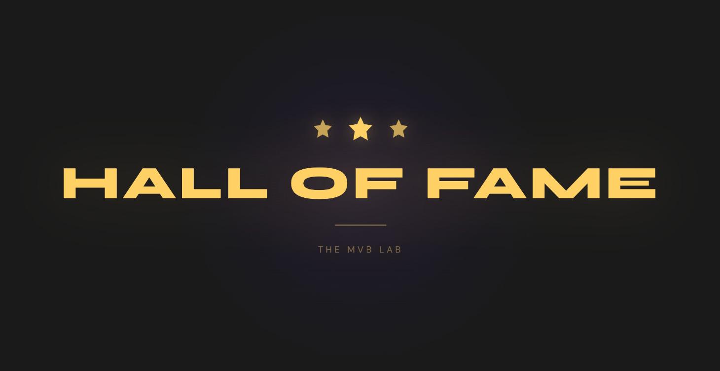 Hall of Fame 🌟
