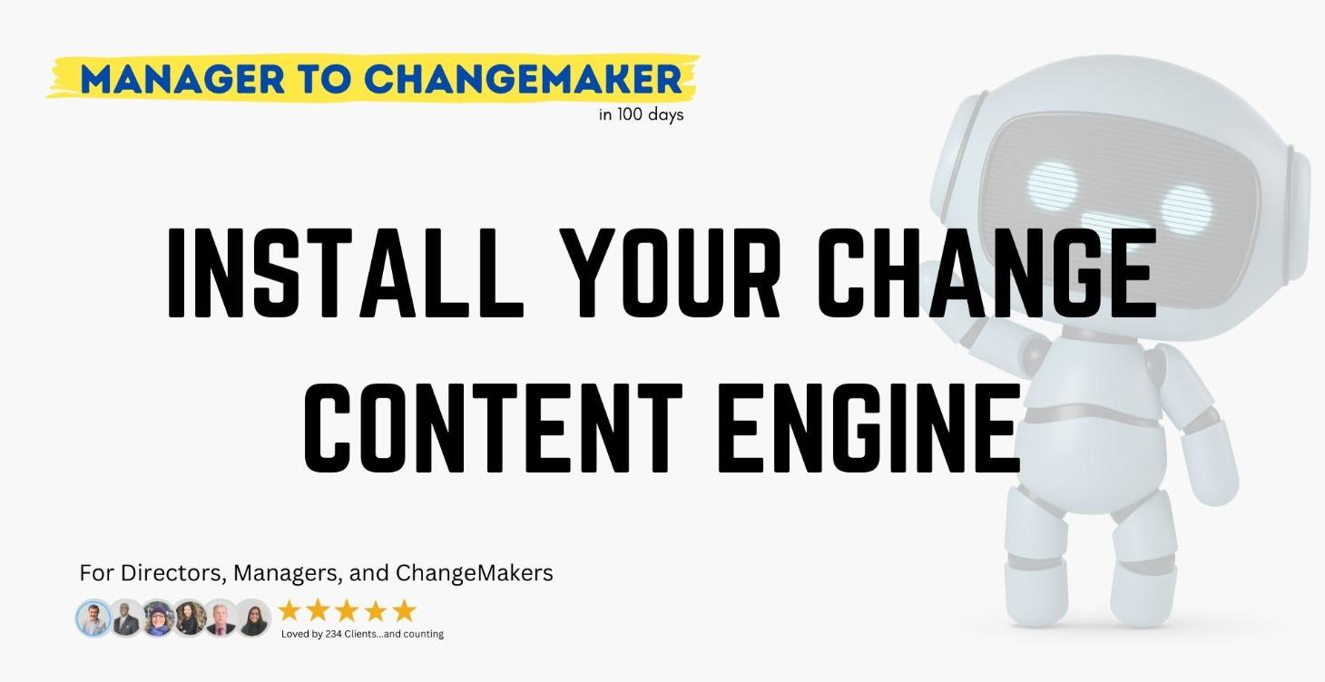 CHANGE CONTENT Engine 🤖